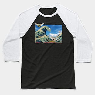 Weirdcore Aesthetic Japanese Wave Kanagawa Baseball T-Shirt